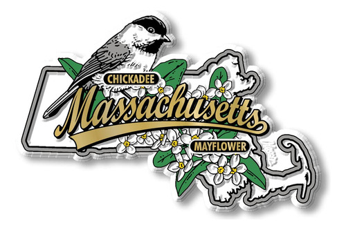 Iman Mapa Ave Flor Estado Massachusetts Imane Clasico 2,5 X