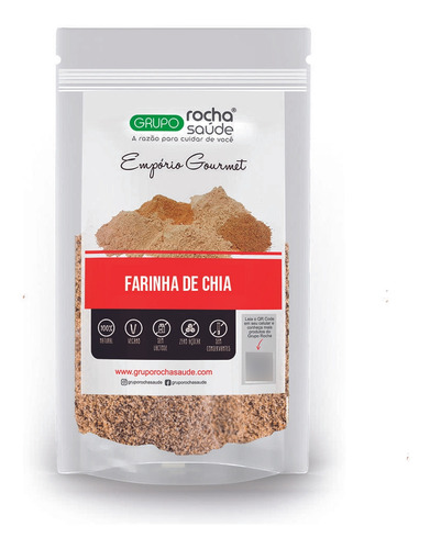 Farinha De Chia 200g - Nutritiva E Rica Em Proteínas