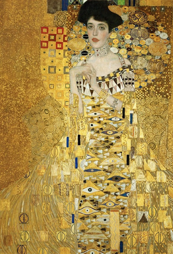 Adele Klimt Med Lienzo Canvas Cuadro Decorativo