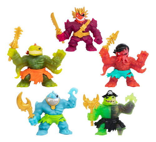 Figura De Acción Heroes Of Goo Jit Zu Cursed Goo Sea Thrash