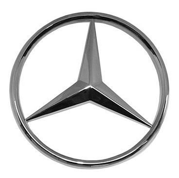 Estrela Cromada Para Mercedes Benz 712c/1620 - Diam. 220