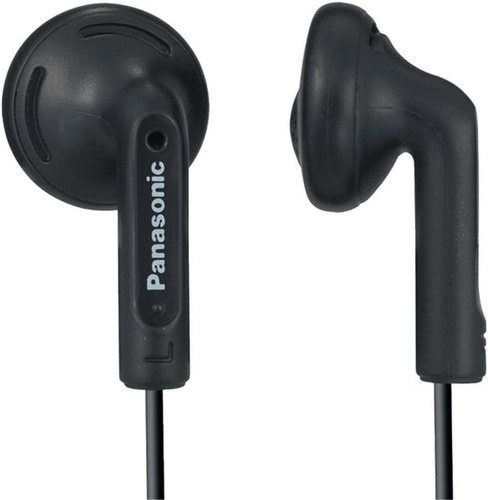 Auricular Panasonic Color Negro Full Bas Rp-hv096p-k Ev