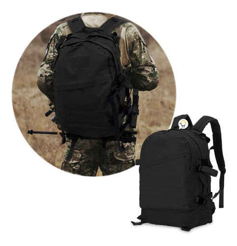 Morral Militar Táctico 36l Impermeable Campismo Senderismo