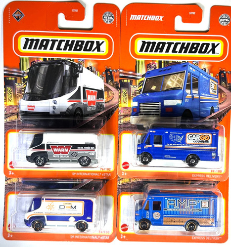 Carritos Matchbox X10 Unidades Originales De Mattel Surtidos