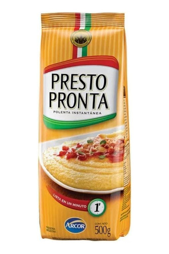 Harina Polenta Presto Pronta 500 Gms - Kg a $78