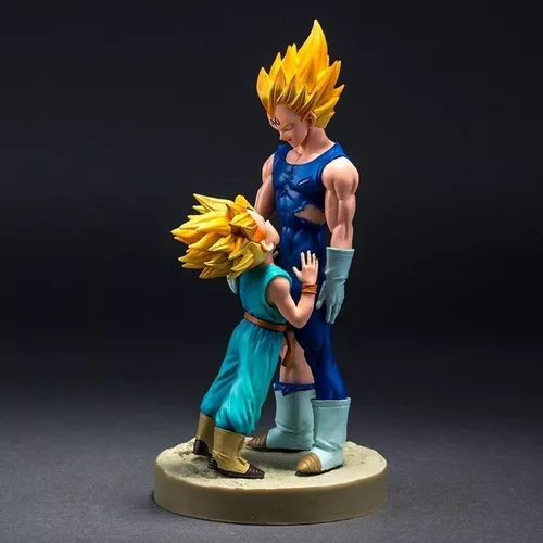 Dragon Ball 16ª Geração Devil Vegeta Trunks Ds Pai e Filho Adeus