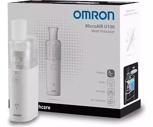 Omron Nebulizador De Compresor Ne-c801kd Caja Con 1 Equipo Color Amarillo