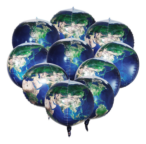 Globos Con Forma De Globo De 22 Pulgadas De Nuobesty, Con Ma