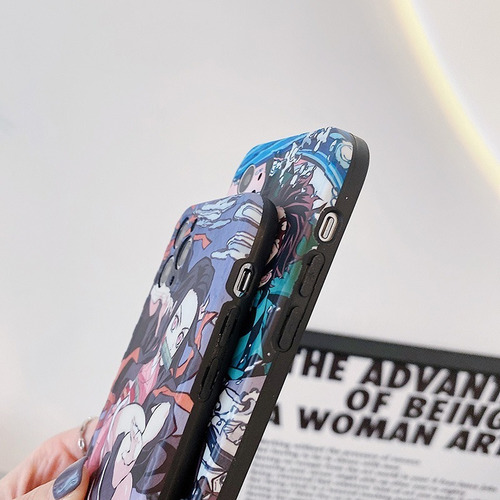 Funda De Teléfono Con Dibujos Animados De Demon Slayer Para