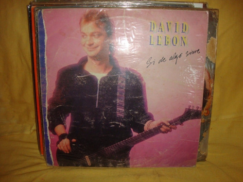 Vinilo David Lebon Si De Algo Sirve David Lebon Rn1