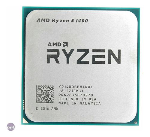 Amd Ryzen 5 1400 Am4 3.4ghz 10mb 4 Core 8 Hilos Nuevo Oem