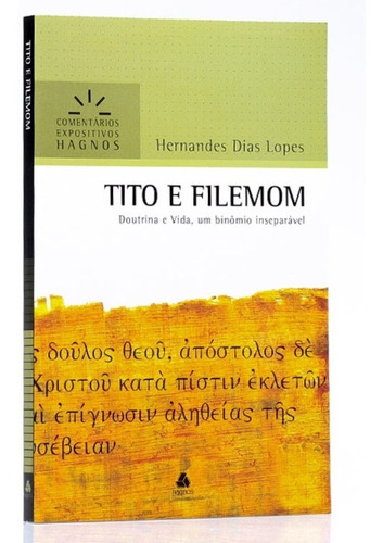 Comentário Expositivo - Tito E Filemom  .hgn