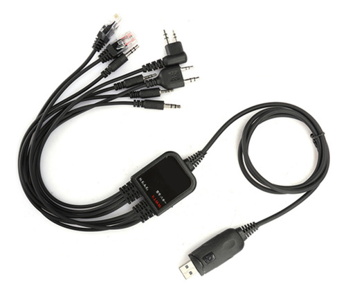 Cable De Programación De Radio Usb 8 En 1 Para/quanshengcn/t