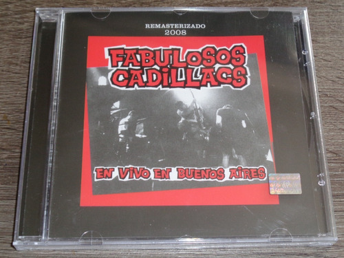 Los Fabulosos Cadillacs, En Vivo En Buenos Aires, 2008 Nuevo