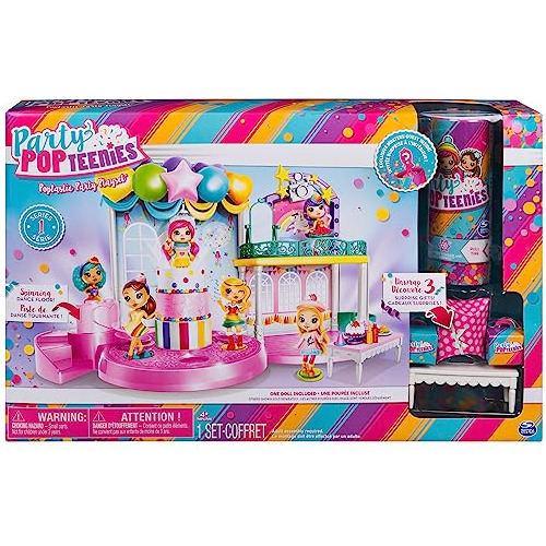 Popteenies Para Fiestas: Poptastic Party Playset With Confet