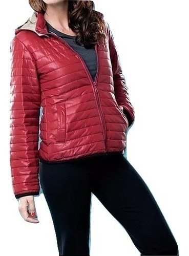 Campera De Mujer Talles Grandes Con Capucha Darling 905