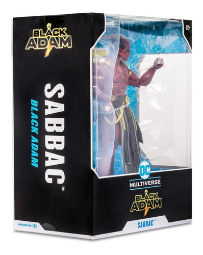 Black Adam Figura Mega Sabbac Mcfarlane Dc Multiverse