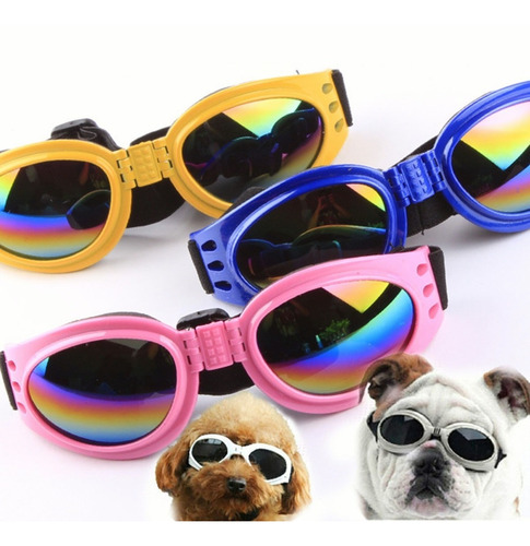 Gafas Plegables Para Mascotas Prueba De Viento Uv Ajustables