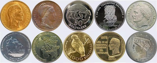 Imagen 2 de 10 de Avaluo Compra Monedas Medallas Plata Y Oro Venezuela Mundo