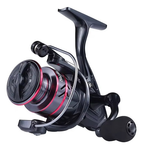 Reel Frontal 7000 Grande Premium Pesca Negro Derecho/izquierdo