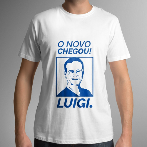 Imagem 1 de 1 de Camiseta Masculina - O Novo Chegou