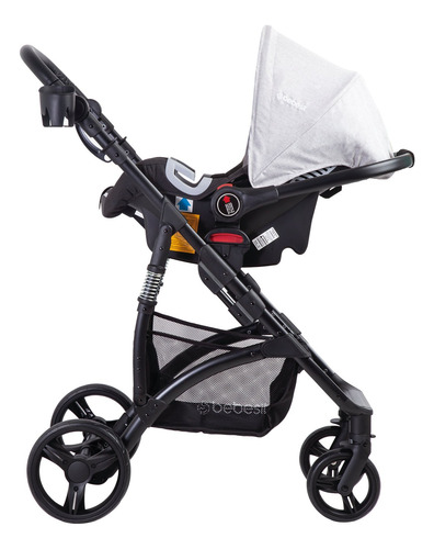 Coche Travel System Explorer Lx Gris