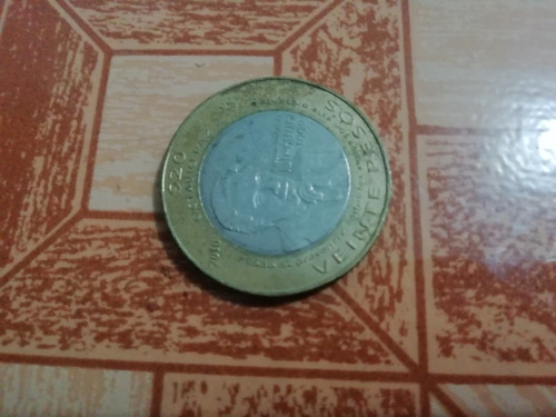 Moneda De 20 Pesos Octavio Paz 2010