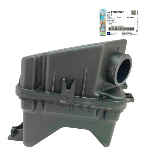 Imagen 6 de 10 de Portafiltro Purificador Aire Motor Aveo 2009 2010 Clasico
