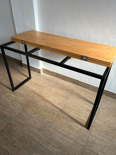 Imagen 2 de 10 de Mesa Comedor Libro Extensible Plegable