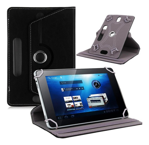 Estuche Tablet 7 Pulgadas Soporte Funda Stand Giratoria 360º