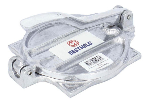 Prensa Para Sopes De Aluminio Diametro 10cm BestheLG 28098 Color Plateado