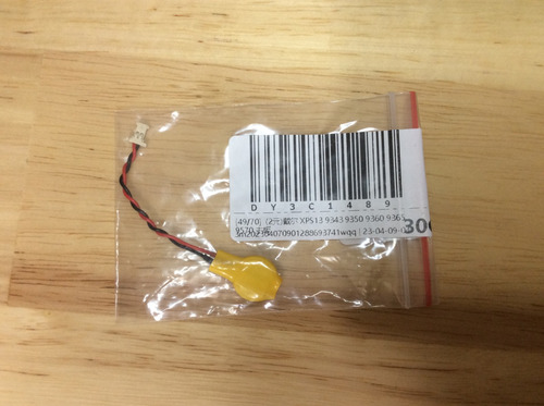 Bateria Rct Dy3c1489 Dell Xps 13 Placa Base Cmos Bios (Usado)