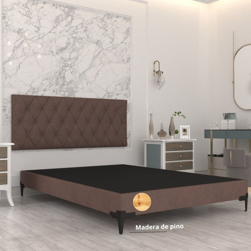 Base Cama Queen Size +cabecera Diseño, Adaptabilidad Máxima