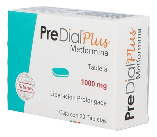 Pre Dial Plus 1000 Mg Caja Con 30 Tabletas