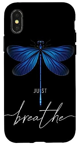 Funda Para iPhone X/xs Just Dragonfly Tattoodesign Dyelion