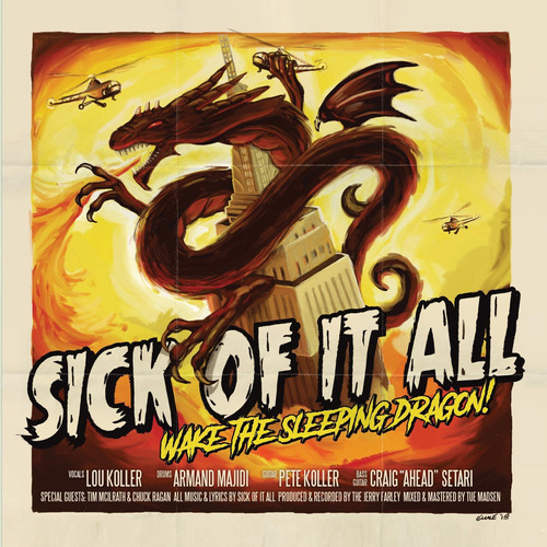 Cd: Cd Importado De Sick Of It All Wake The Sleeping Dragon