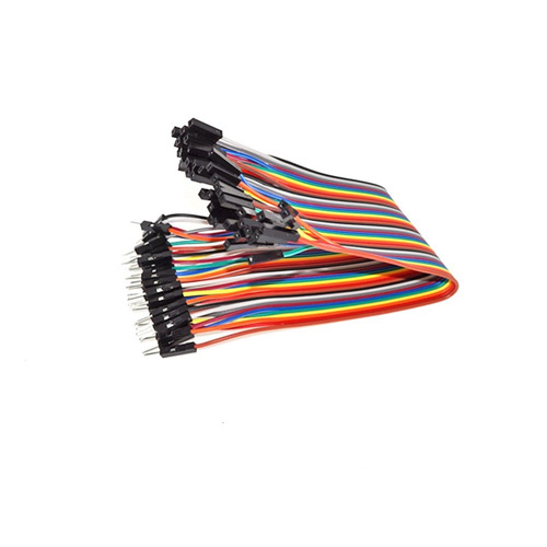 Pack 40 Cables Dupont Macho-hembra 20cm Arduino Ubot