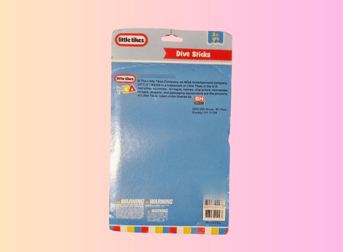 Juguete Playero Alberca Palos Buceo Dive Sticks Little Tikes