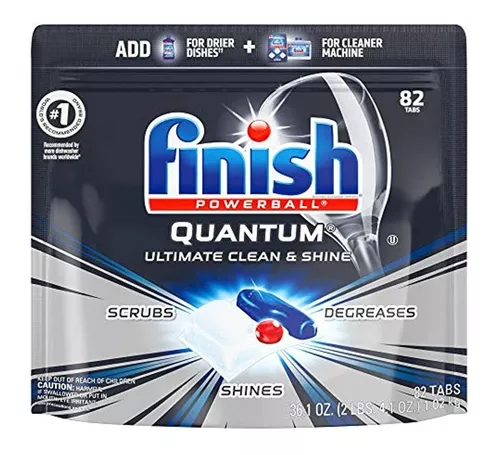 FINISH QUANTUM DETERGENTE LAVAVAJILLAS PASTILLAS 18 UNIDADES