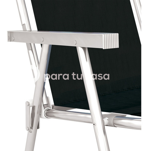 Imagen 5 de 10 de Sillón X2 Aluminio Playero Pescador Camping Alto Mor