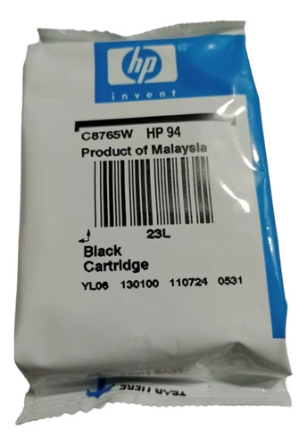 Cartucho Hp 94 Negro Original C8765wl Psc 1610 Deskjet 6540c