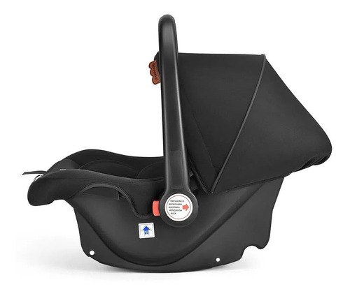 Imagem 3 de 6 de Bebê Conforto Preto Suporta Até 13kg Fisher Price