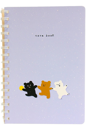 Libreta Cuaderno Agenda Espiral Note Book Kawaii 14cm