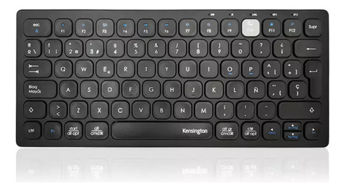 Teclado Kensington Inalámbrico Compacto Bluetooth Negro