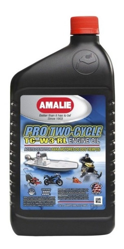 Aceite Lubricante Amalie Pro Two-cycle Tc-w3 Rl - Cymaco