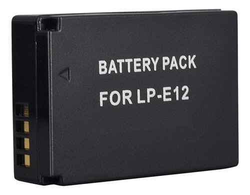 Batería Mamen LP-e12 para cámaras Canon Eos M 1200 mAh (7,2 V)