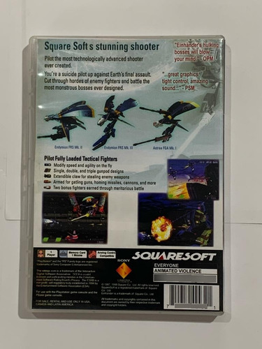 Einhander Ps1 Capa E Poster Ps1