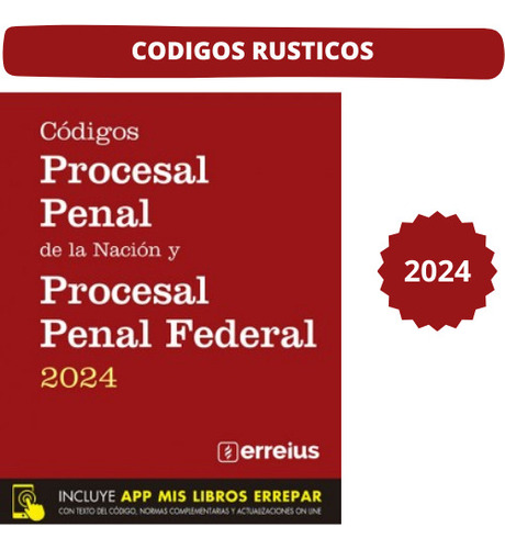 Códigos Procesal Penal Nación Y Procesal Penal Federal 