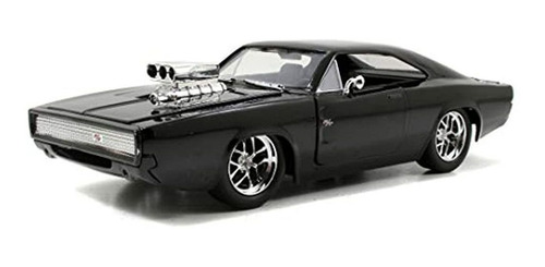 Carro De Juguete A Escala 1:24, Negro, Fast & Furious