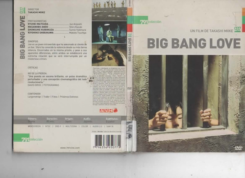 Big Bang Love - Dvd Original - Buen Estado